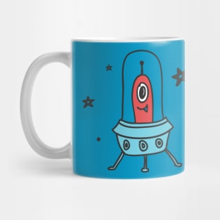 UFO: Friendly visitor Mug